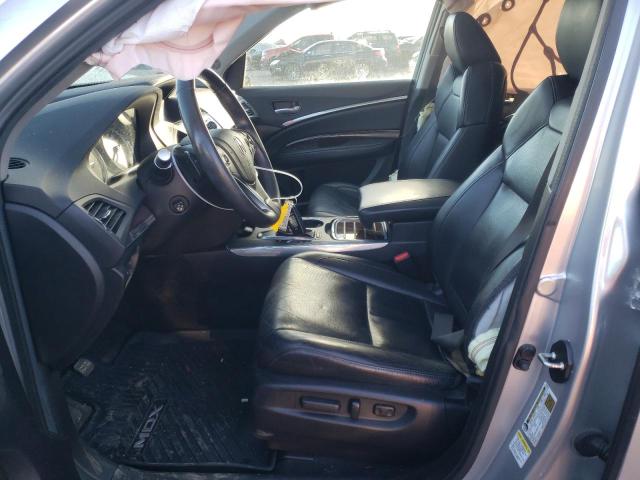 5FRYD4H83EB012160 - 2014 ACURA MDX ADVANC GRAY photo 7