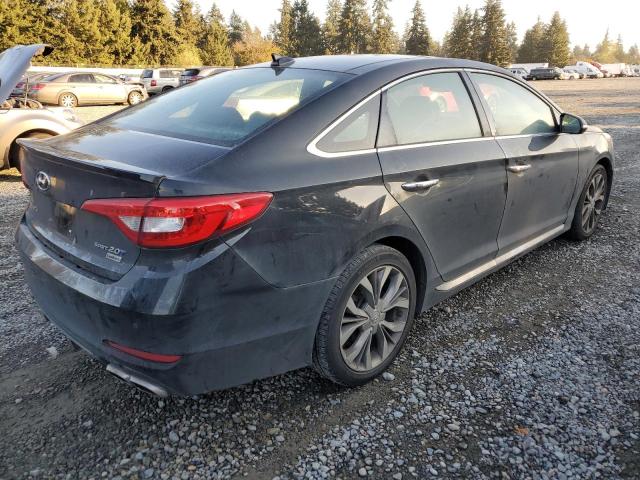 5NPE34AB3FH247531 - 2015 HYUNDAI SONATA SPO BLACK photo 3