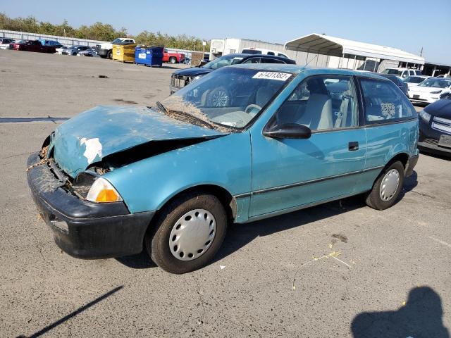 2C1MR2460N6733517 - 1992 GEO METRO BASE BLUE photo 1