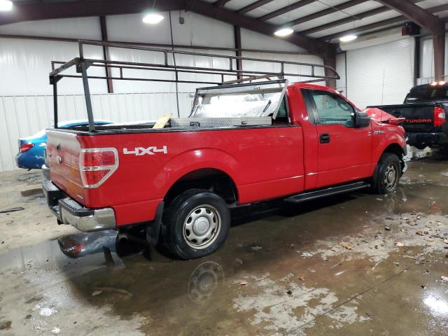 1FTNF1EF8CKD03382 - 2012 FORD F150 RED photo 3