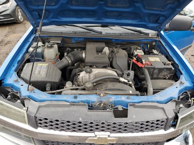 1GCDT49E288198639 - 2008 CHEVROLET COLORADO L BLUE photo 11