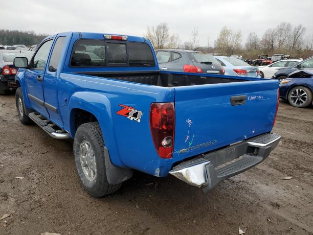 1GCDT49E288198639 - 2008 CHEVROLET COLORADO L BLUE photo 2