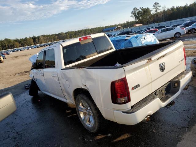 1C6RR7MT2ES392542 - 2014 RAM 1500 SPORT WHITE photo 2