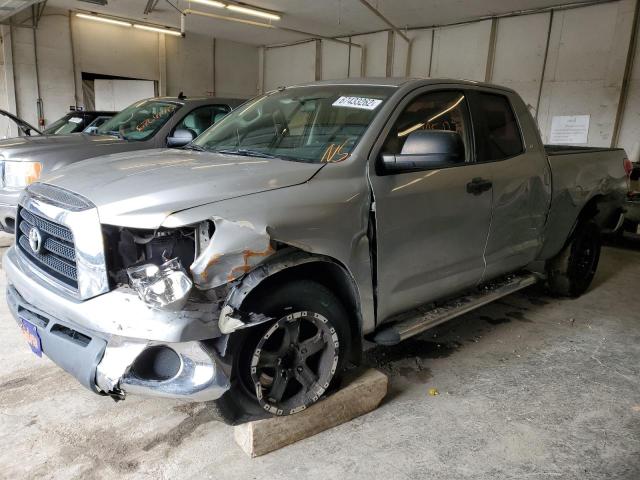 5TBRU54177S450367 - 2007 TOYOTA TUNDRA DOU SILVER photo 1