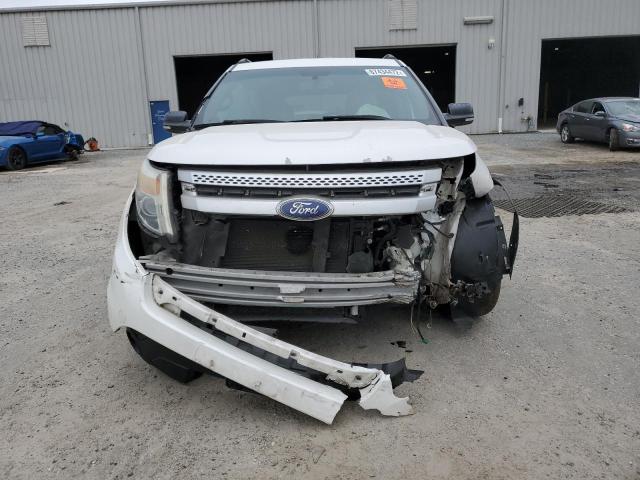 1FM5K7D83DGB61055 - 2013 FORD EXPLORER X WHITE photo 5