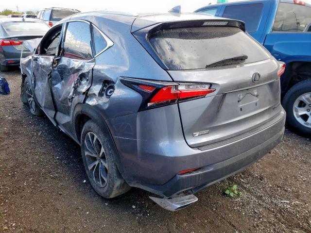 JTJBARBZ3G2065068 - 2016 LEXUS NX 200T BA GRAY photo 3