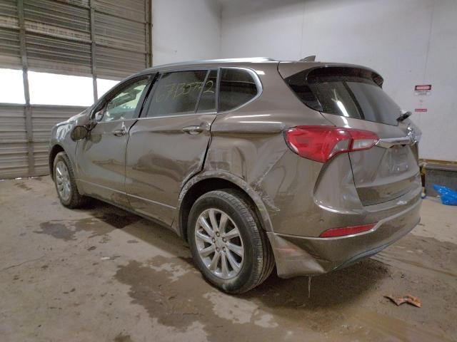 LRBFX2SA4KD033150 - 2019 BUICK ENVISION E ყავისფერი ფოტო 2
