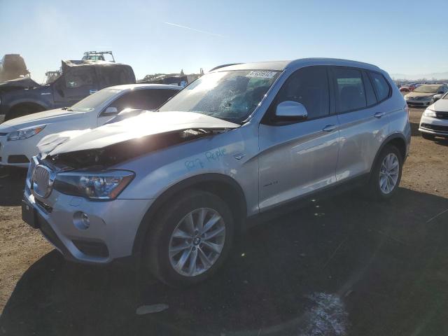 5UXWX9C39H0T24252 - 2017 BMW X3 XDRIVE2 SILVER photo 1