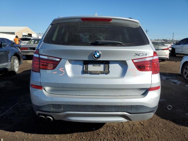 5UXWX9C39H0T24252 - 2017 BMW X3 XDRIVE2 SILVER photo 6