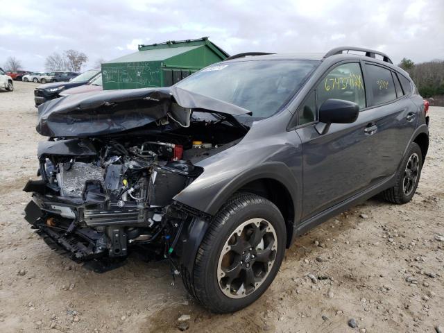 JF2GTAAC6P9215412 - 2023 SUBARU CROSSTREK GRAY photo 2