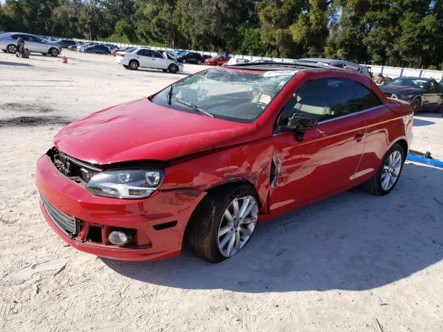 WVWBW8AH1DV005078 - 2013 VOLKSWAGEN EOS KOMFOR წითელი ფოტო 1