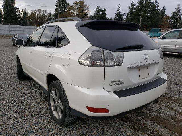 JTJGW31U360002976 - 2006 LEXUS RX 400 WHITE photo 3