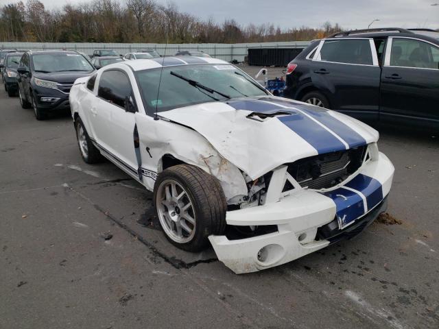 1ZVHT88S585161163 - 2008 FORD MUSTANG SH WHITE photo 1