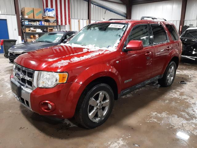 1FMCU94198KC66251 - 2008 FORD ESCAPE RED photo 1