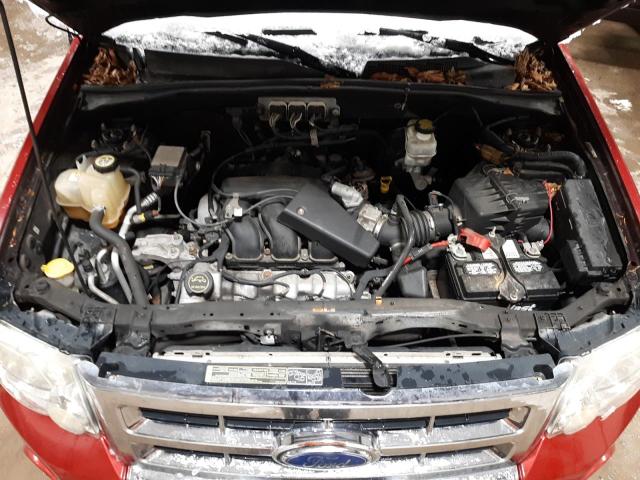 1FMCU94198KC66251 - 2008 FORD ESCAPE RED photo 12
