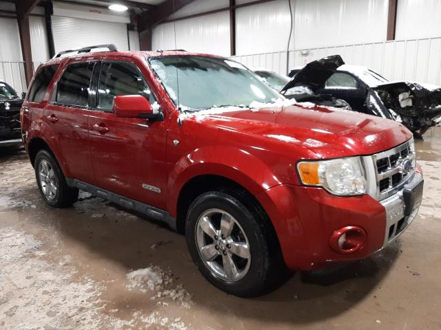 1FMCU94198KC66251 - 2008 FORD ESCAPE RED photo 4