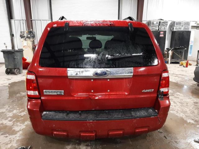 1FMCU94198KC66251 - 2008 FORD ESCAPE RED photo 6