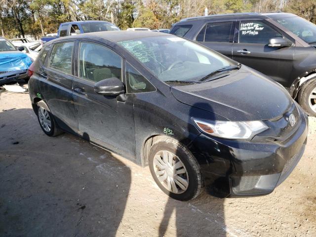 3HGGK5H53FM****** - 2015 HONDA FIT LX BLACK photo 4