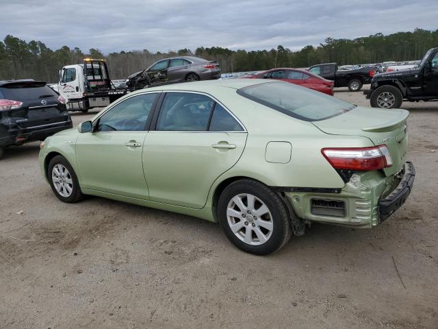 4T1BB46KX8U031744 - 2008 TOYOTA CAMRY HYBR GREEN photo 2