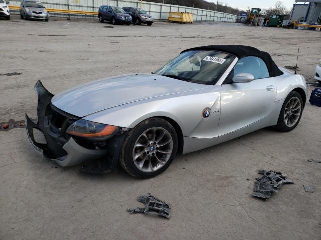 4USBT33514LR68745 - 2004 BMW Z4 2.5 SILVER photo 1