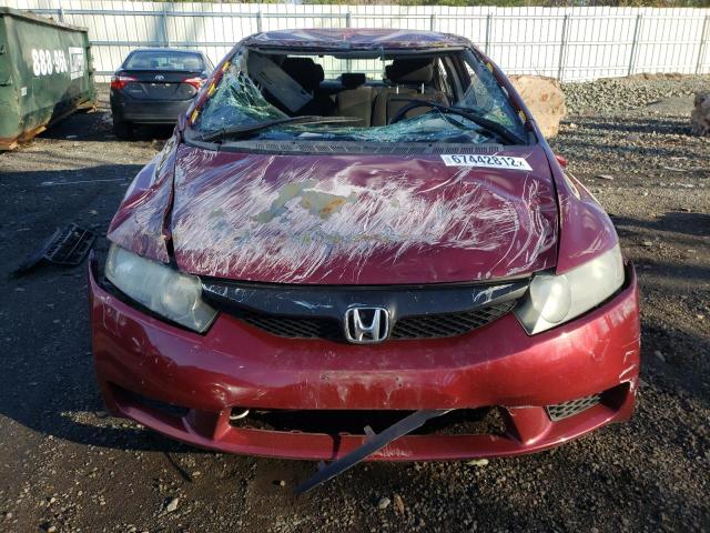 2HGFA1F61AH562464 - 2010 HONDA CIVIC LX-S წითელი ფოტო 5