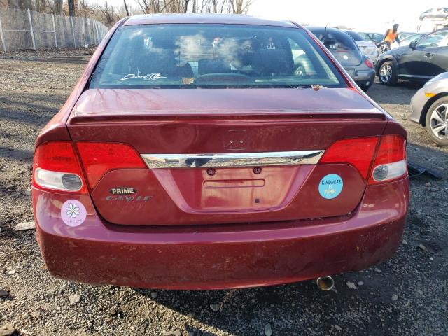 2HGFA1F61AH562464 - 2010 HONDA CIVIC LX-S წითელი ფოტო 6