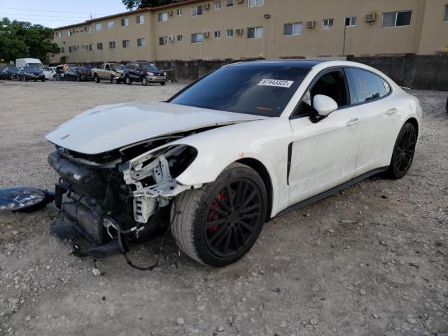 WP0AA2A78JL107595 - 2018 PORSCHE PANAMERA WHITE photo 2