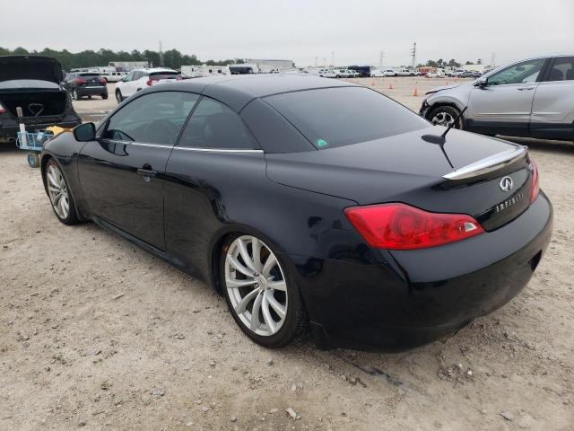 JNKCV66E79M722932 - 2009 INFINITI G37 BASE BLACK photo 2