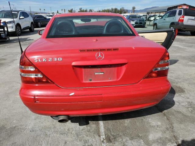 WDBKK49F21F226913 - 2001 MERCEDES-BENZ SLK 230 KO RED photo 6