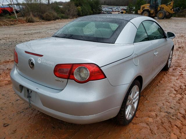 WVWBA71F98V018433 - 2008 VOLKSWAGEN EOS TURBO SILVER photo 4