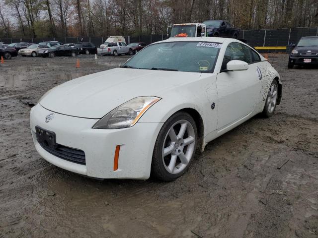 JN1AZ34E23T018605 - 2003 NISSAN 350Z COUPE WHITE photo 2