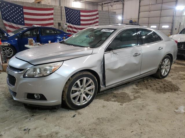 1G11H5SL2EF266635 - 2014 CHEVROLET MALIBU LTZ ვერცხლისფერი ფოტო 1