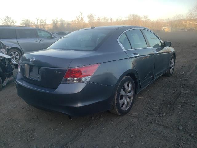 1HGCP36818A042899 - 2008 HONDA ACCORD EXL GRAY photo 4