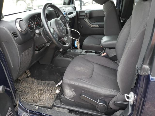 1C4AJWAG3DL582566 - 2013 JEEP WRANGLER S BLUE photo 7