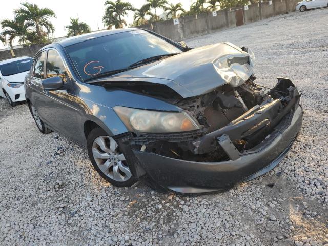 1HGCP26809A130385 - 2009 HONDA ACCORD EXL GRAY photo 1