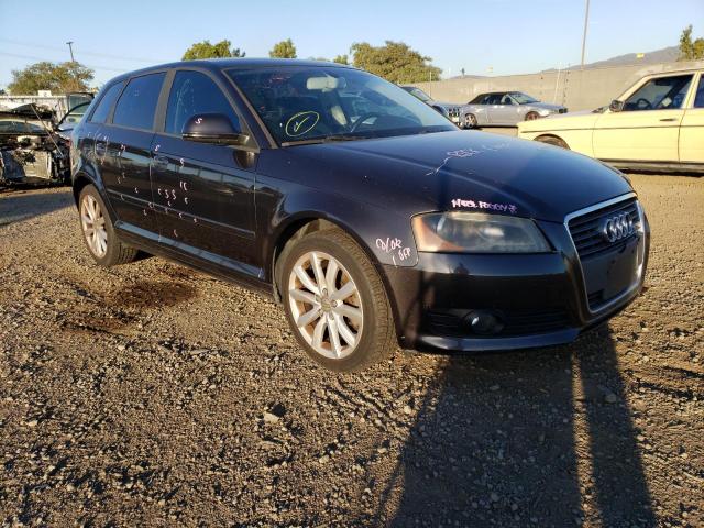 WAUHE78PX9A077168 - 2009 AUDI A3 2.0T BLACK photo 4