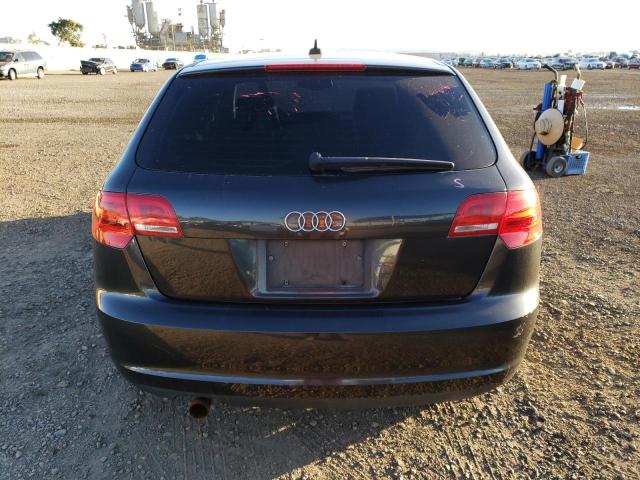 WAUHE78PX9A077168 - 2009 AUDI A3 2.0T BLACK photo 6