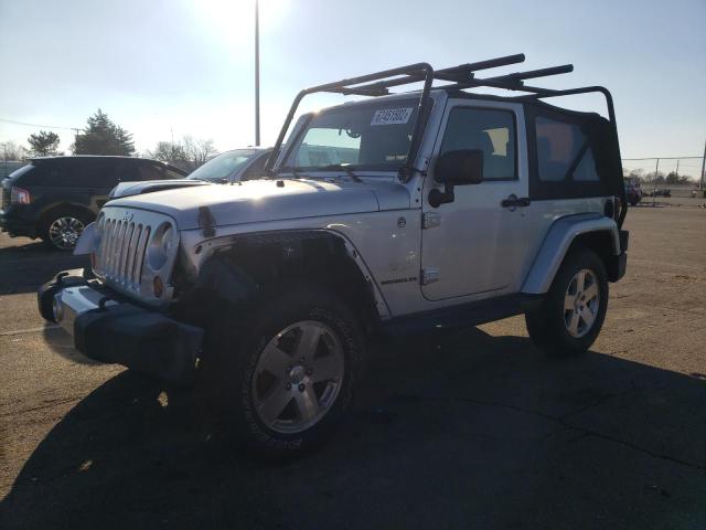 1J4FA54189L755393 - 2009 JEEP WRANGLER S SILVER photo 1
