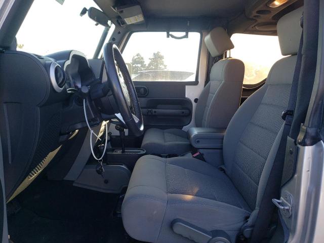 1J4FA54189L755393 - 2009 JEEP WRANGLER S SILVER photo 7