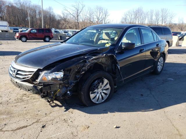 1HGCP2F3XCA237228 - 2012 HONDA ACCORD BLACK photo 1