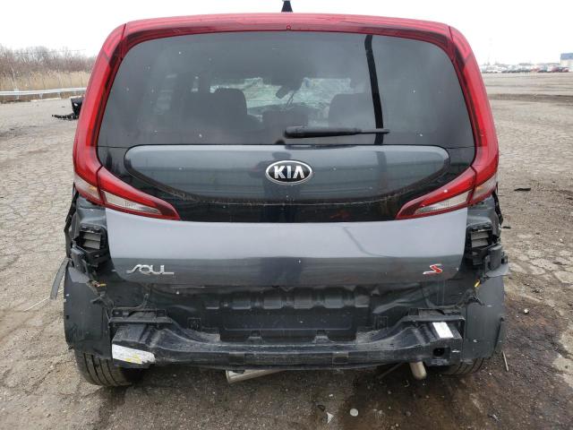 KNDJ23AU2M7780422 - 2021 KIA SOUL LX GRAY photo 6