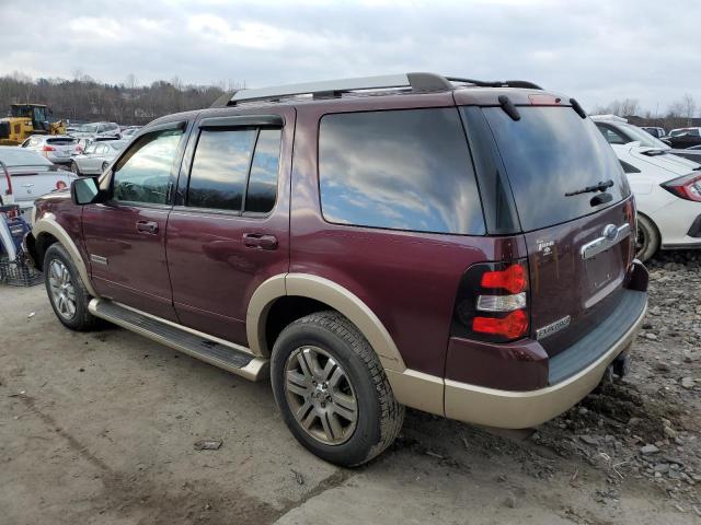 1FMEU74E47UB18494 - 2007 FORD EXPLORER E MAROON photo 2