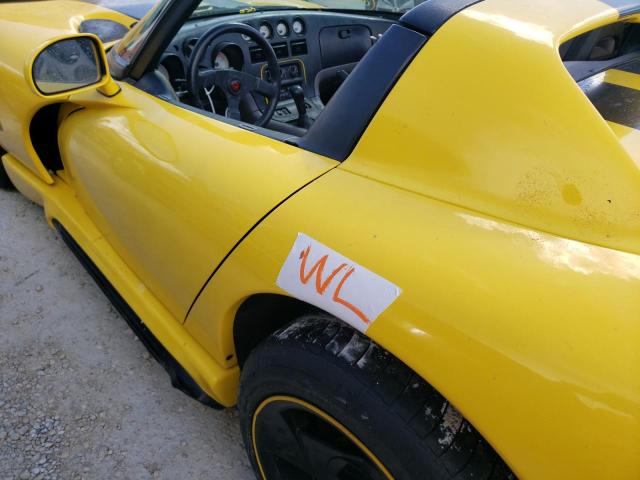 1B3BR65E2RV102777 - 1994 DODGE VIPER RT-1 YELLOW photo 9