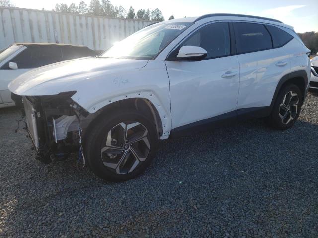 5NMJFCAEXNH121785 - 2022 HYUNDAI TUCSON SEL WHITE photo 1