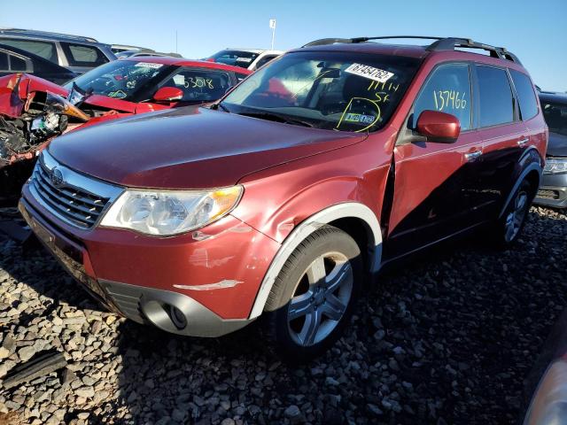 JF2SH64659H729131 - 2009 SUBARU FORESTER 2 RED photo 2