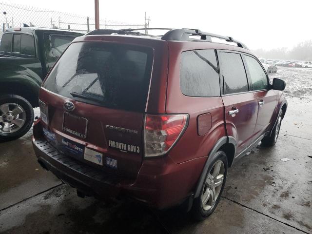 JF2SH64659H729131 - 2009 SUBARU FORESTER 2 RED photo 4