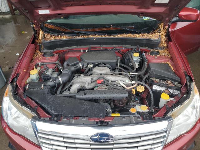 JF2SH64659H729131 - 2009 SUBARU FORESTER 2 RED photo 7