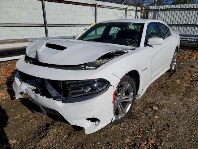2C3CDXCT5MH584028 - 2021 DODGE CHARGER R/ WHITE photo 2