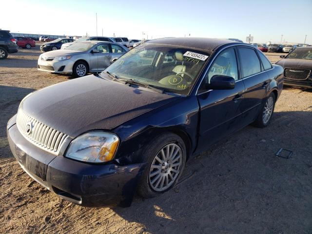 1MEHM42116G609701 - 2006 MERCURY MONTEGO PR ლურჯი ფოტო 2