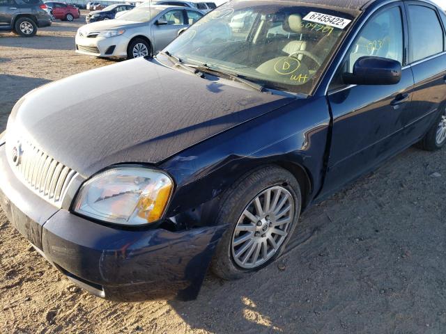 1MEHM42116G609701 - 2006 MERCURY MONTEGO PR ლურჯი ფოტო 9